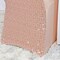 1 Piece Blush Pink Or Rose Gold Sequin Chair Cover Stretch Spandex for Banquet Seating